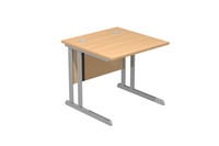 Rectangular Plain Top Desk 1000 x 600 x 720
