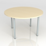 Round Conference Table (Unframed) 600R x 720H